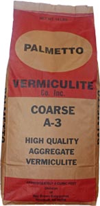 Palmetto Coarse Vermiculite A3 4 cu ft bag 30/plt - Amendments